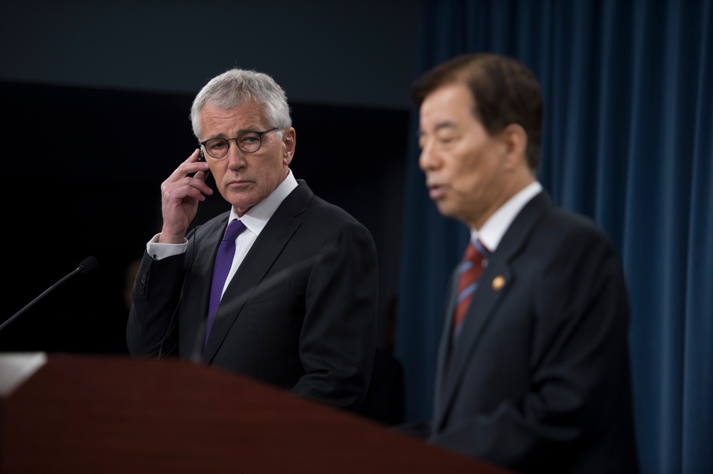 Secretary of Defense joint press brief with ROK Minister of National Defense