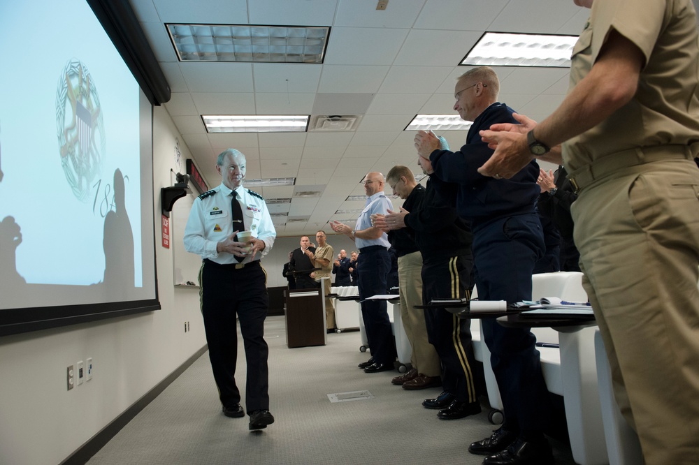 General Dempsey speaks at National Defense University