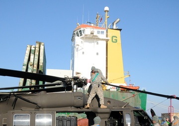 Shipping US Army equipment for Orient Shield 14, a huge undertaking