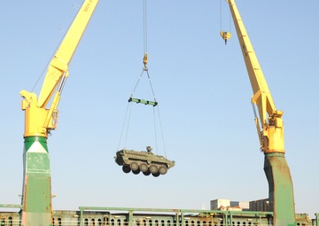 Shipping US Army equipment for Orient Shield 14, a huge undertaking
