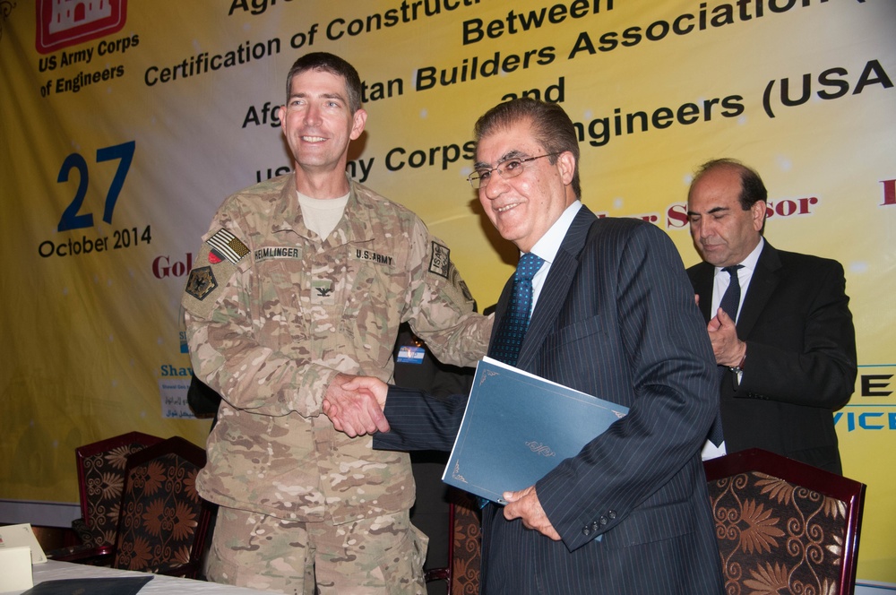 USACE hands over material testing certification to ABA