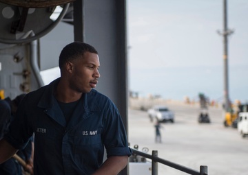 USS Germantown operations