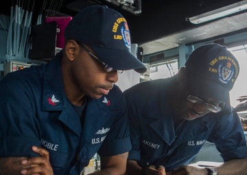 USS Germantown operations