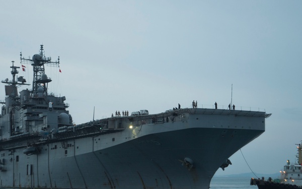 USS Germantown operations