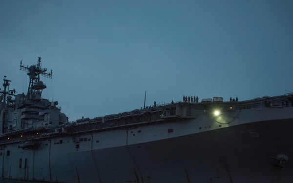 USS Germantown operations