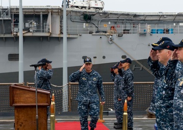 USS Germantown operations