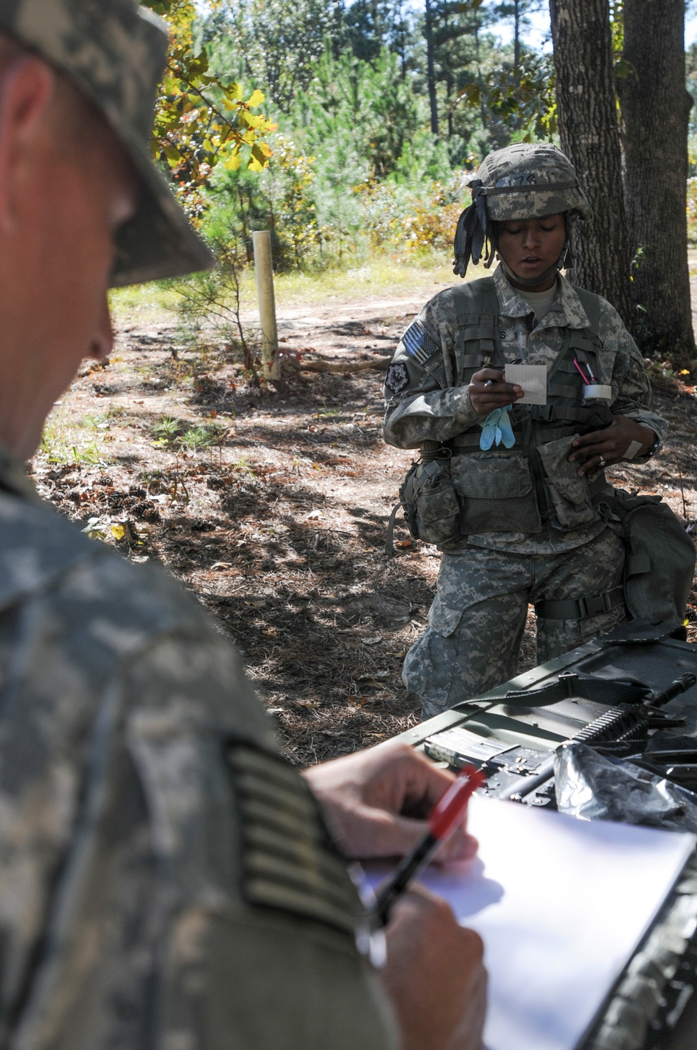 Falcon Medics strive to earn Expert Field Medical Badge