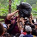 With the strength of their backs, Joint Task Force-Bravo delivers goods to Hondurans in need