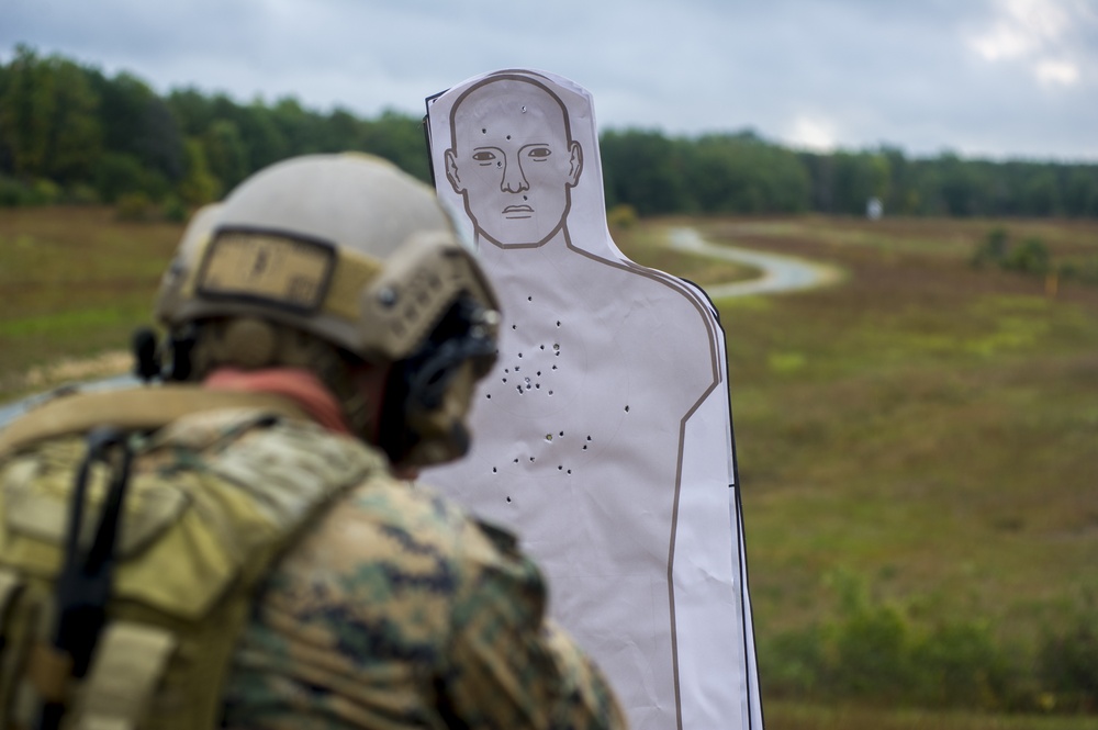 Scout Snipers conduct field training at TBS