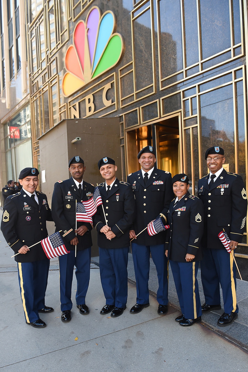 Chicago-based Army Reserve soldiers are recognized during daytime television Steve Harvey show