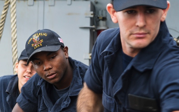 USS Peleiu operations