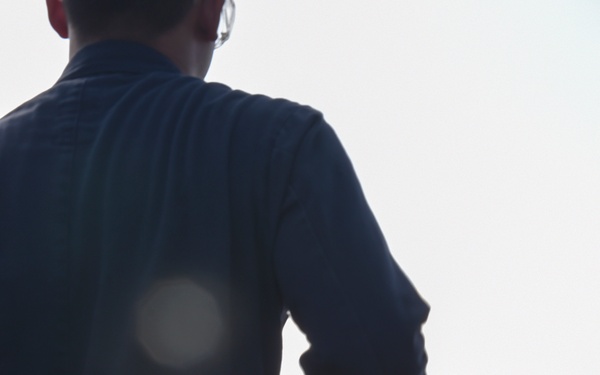 Qualification exercise aboard USS Peleliu