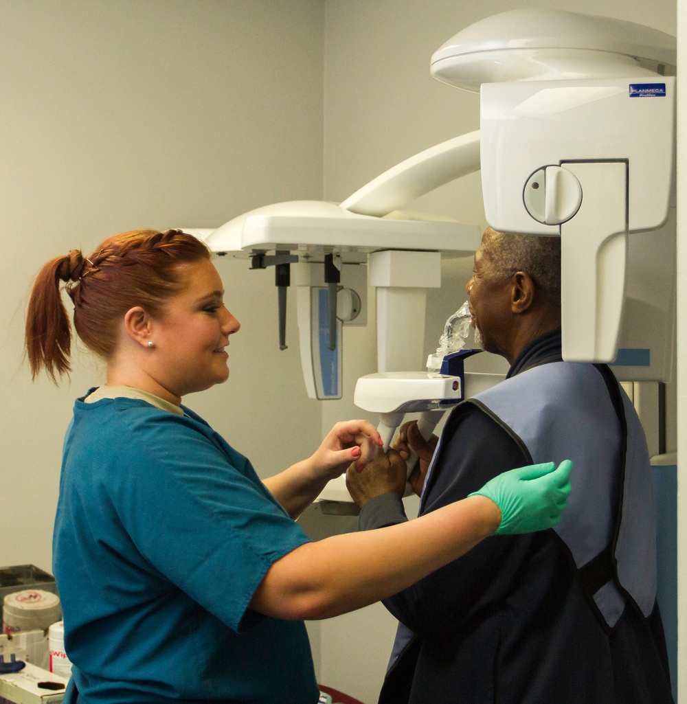 Retirees, dependents and dentists in training benefit from program