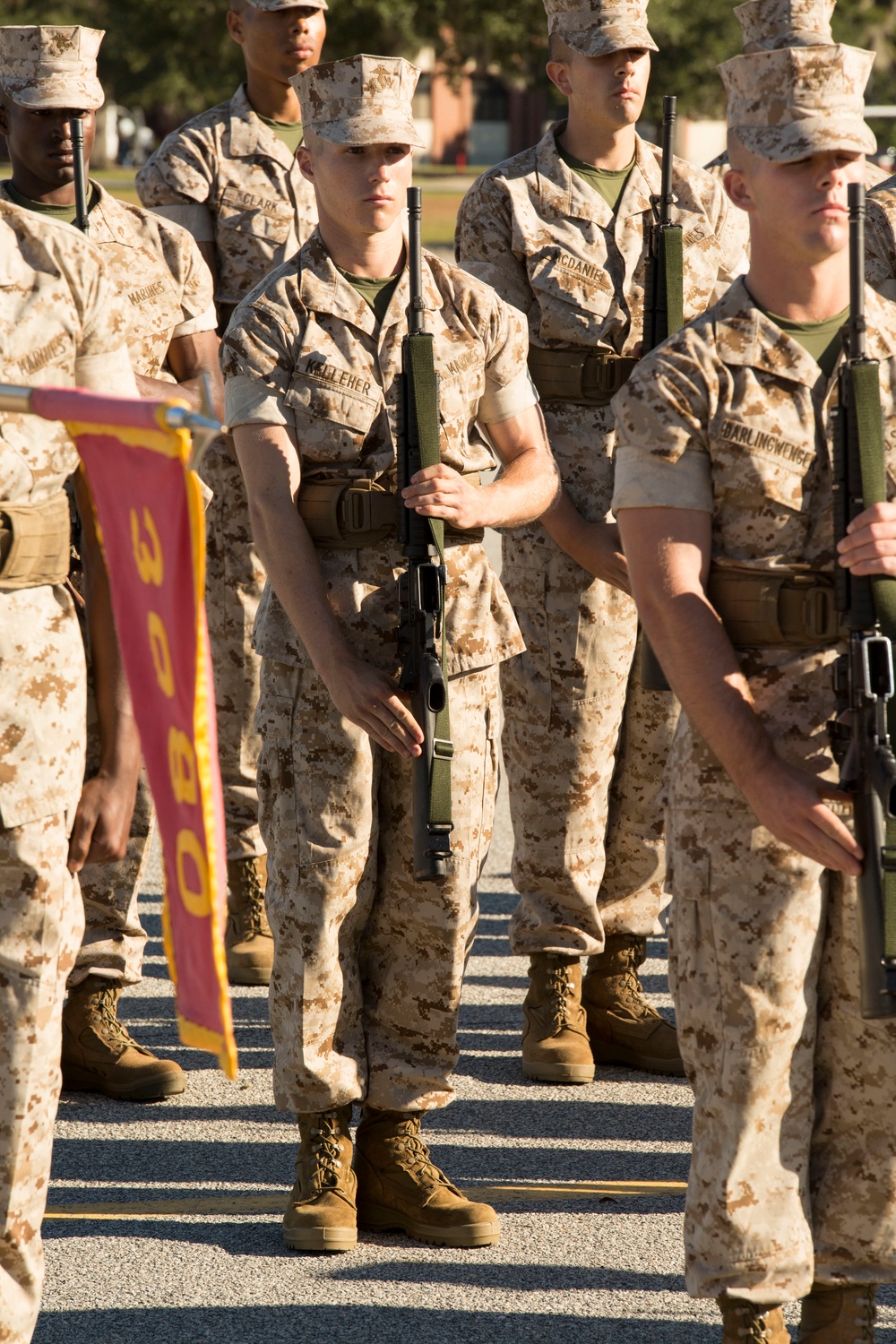 Photo Gallery: Marine recruits complete Parris Island drill evaluation