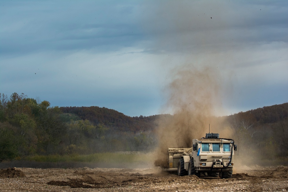 Army Reserve lays down the hammer, striking through mine fields with a force