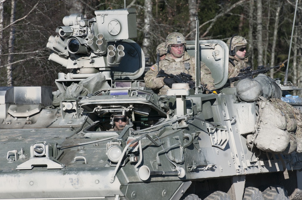 1/2 CAV training in Estonia