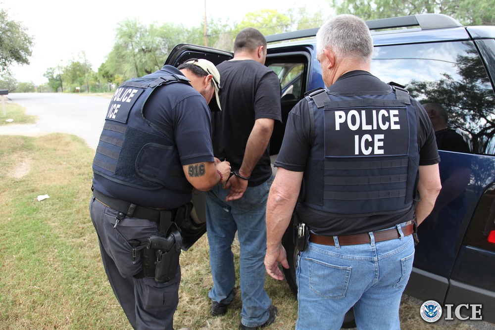 ICE arrests 62 criminal aliens