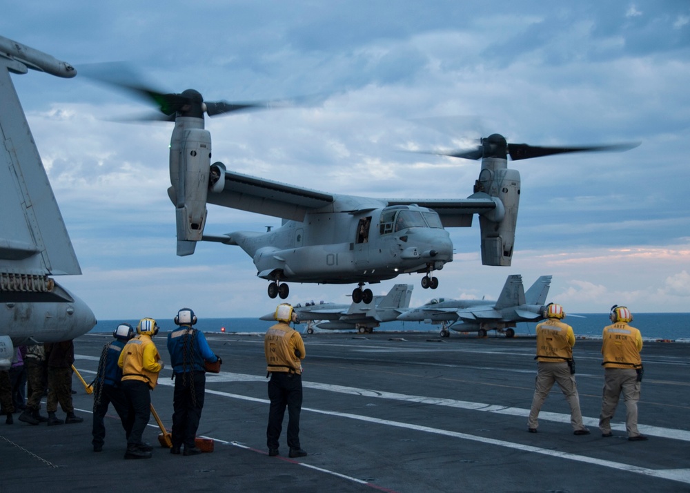 USS Theodore Roosevelt operations