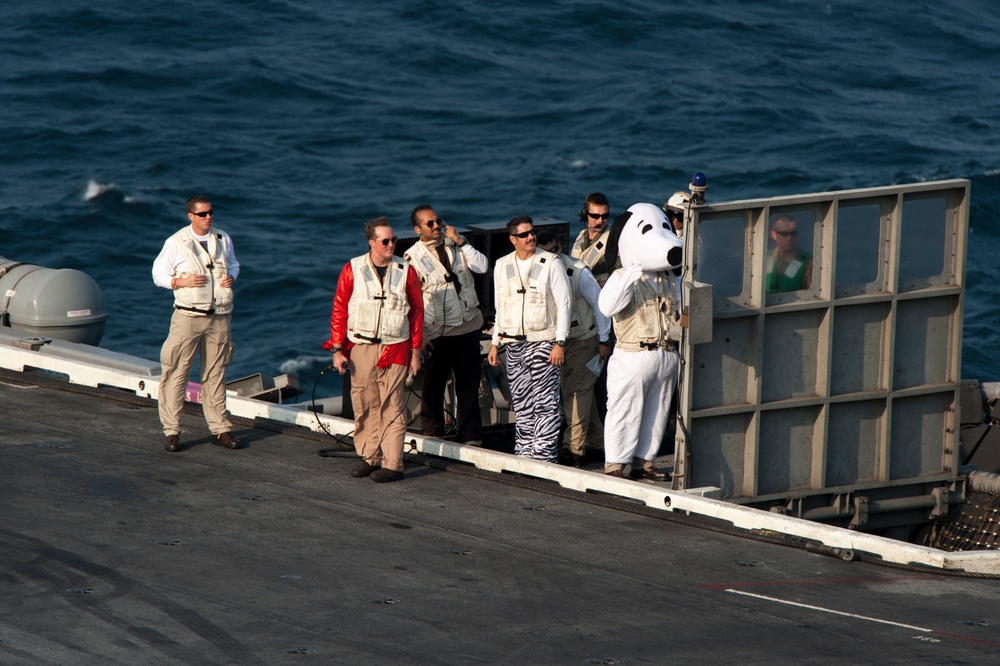 USS Carl Vinson flight operations