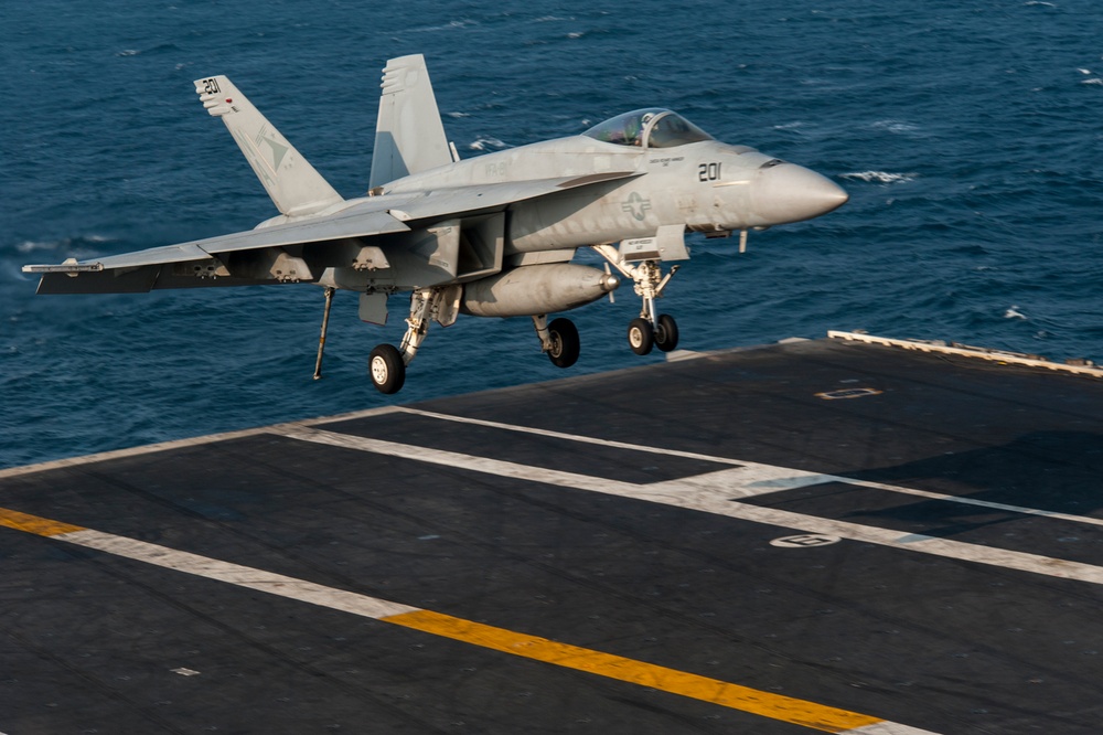 USS Carl Vinson flight operations