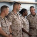 II MEF sergeant major speaks to 24th MEU Marines aboard USS Iwo Jima