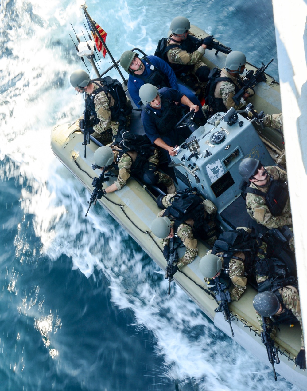 USS Sterett VBSS exercise