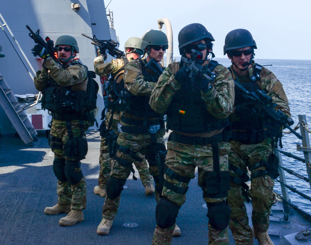 USS Sterett VBSS exercise