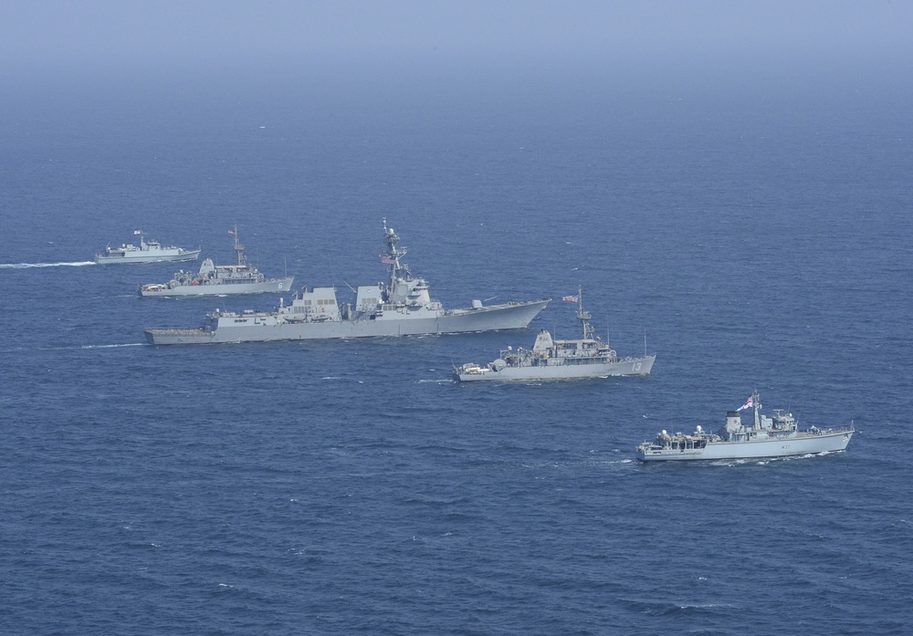 USS Sterett participates in IMCMEX