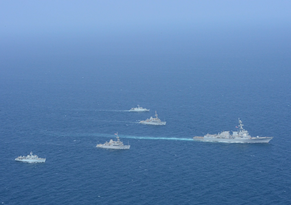 USS Sterett participates in IMCMEX