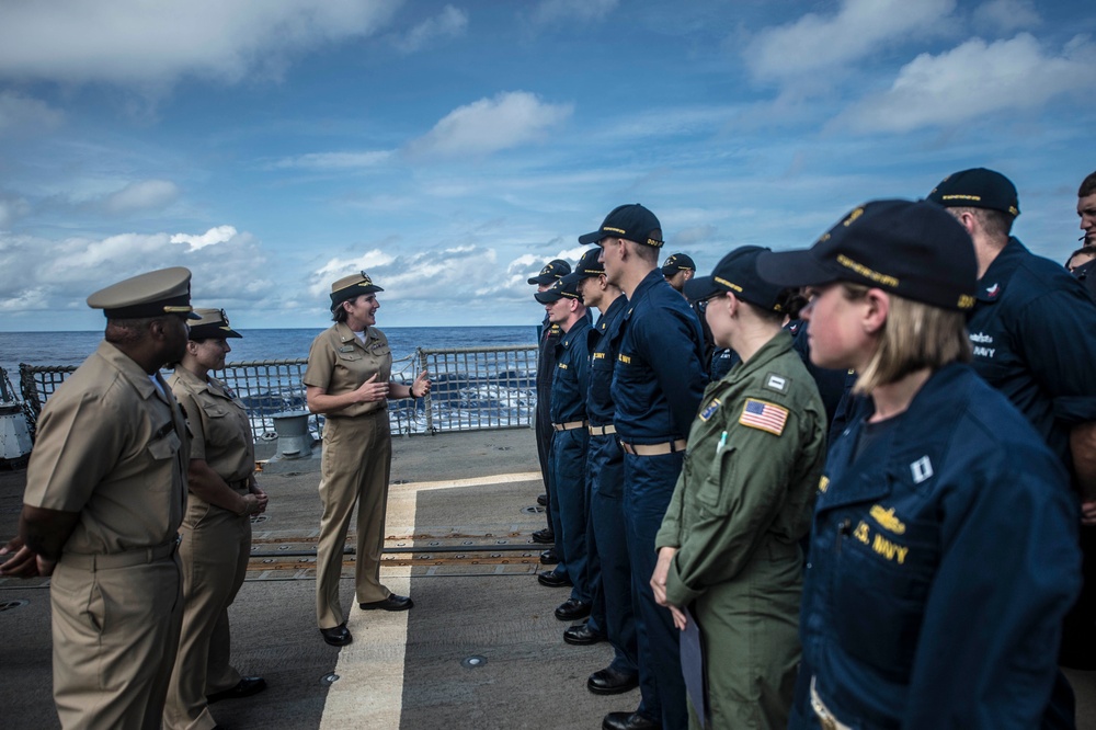 USS Halsey operations