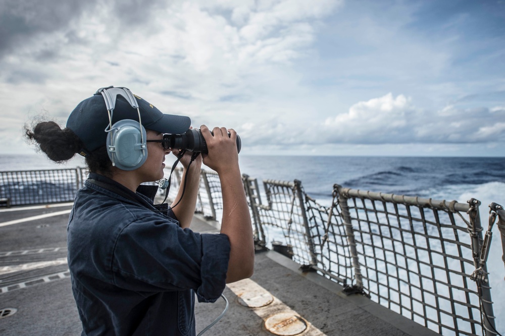 USS Halsey operations