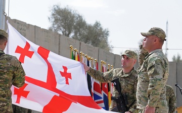 Georgian Special Mountain Battalion ends Afghan mission with ceremony