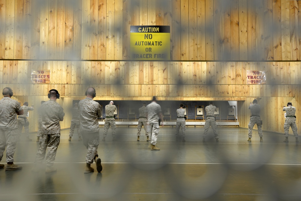 Marine Forces Europe and Africa Pistol Qualification