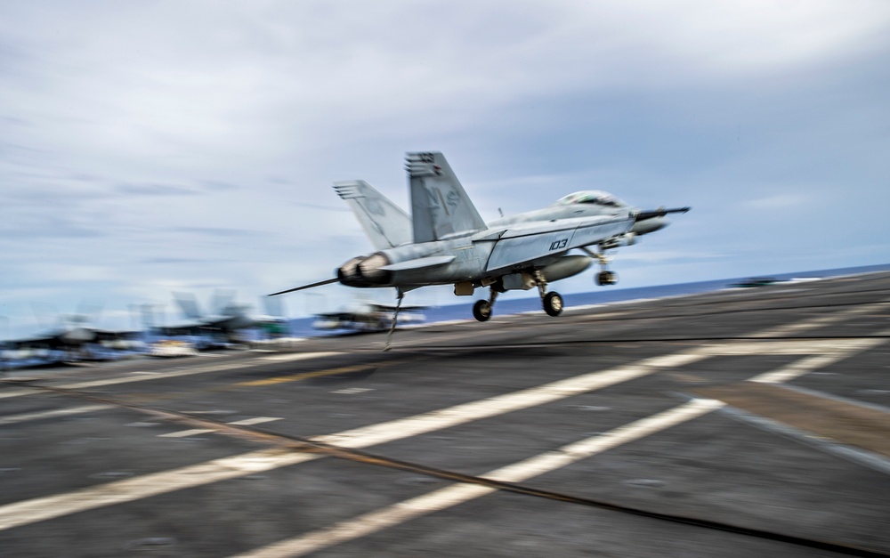 USS George Washington flight deck operations