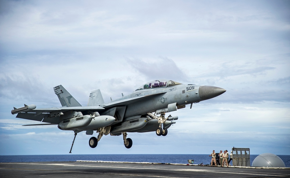 USS George Washington flight deck operations