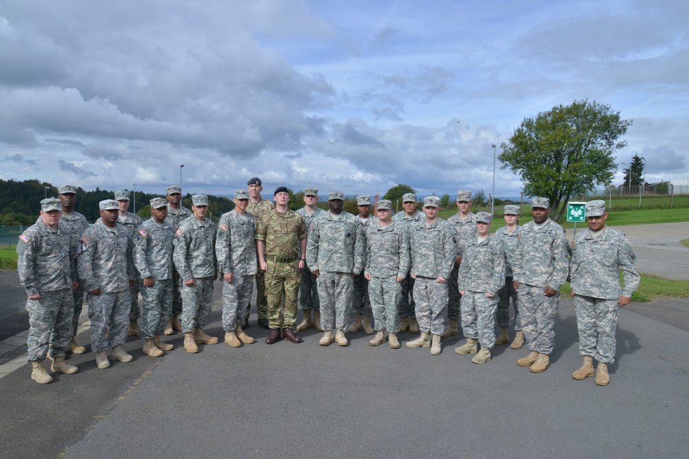 Knight’s Brigade and UK soldiers on leadership