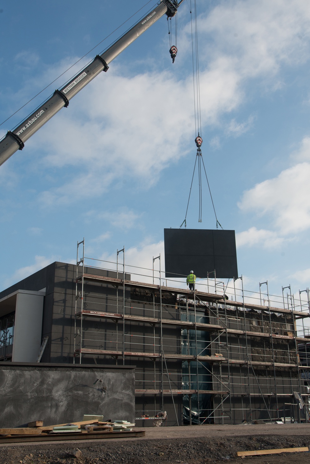 Panzer Highl and Elementary Schools construction