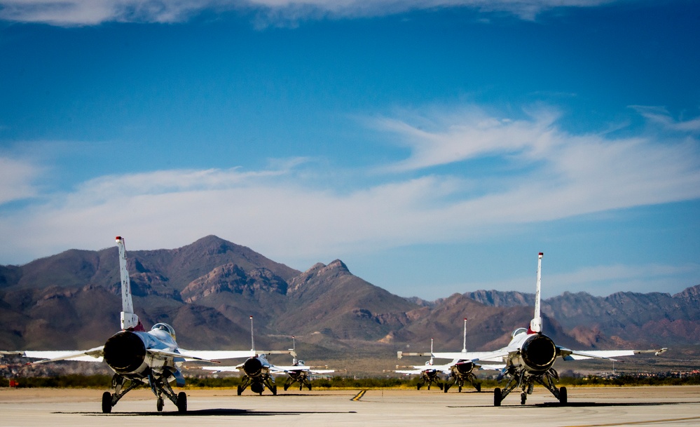 The Thunderbirds have one more air show to complete the 2014 show season