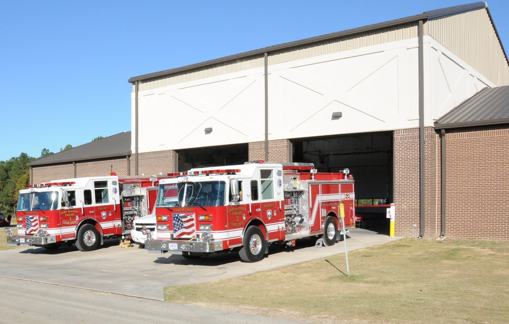 New Fire Station opens at McCrady Training Center