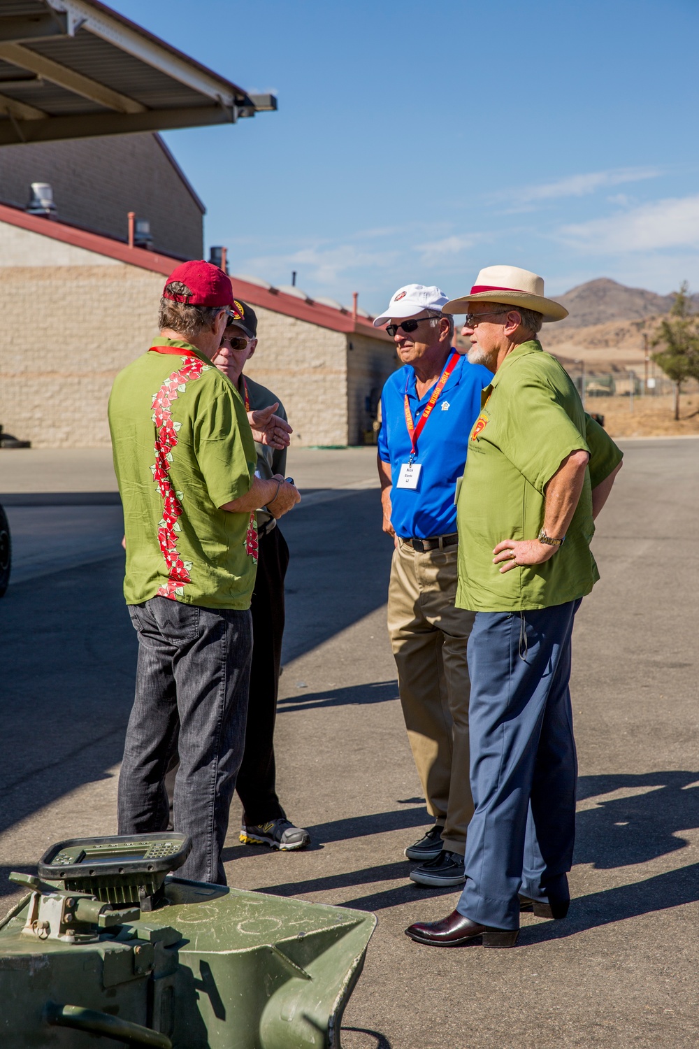 Retired Marine Officers Reunite Aboard Camp Pendleton