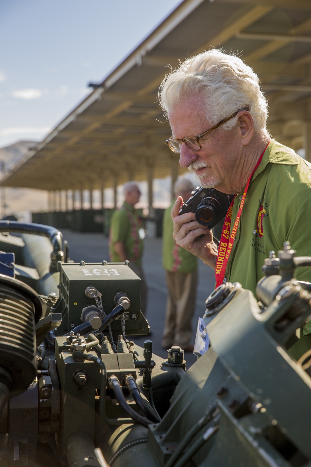 Retired Marine Officers Reunite Aboard Camp Pendleton