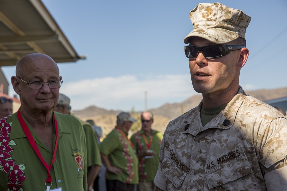 Retired Marine Officers Reunite Aboard Camp Pendleton