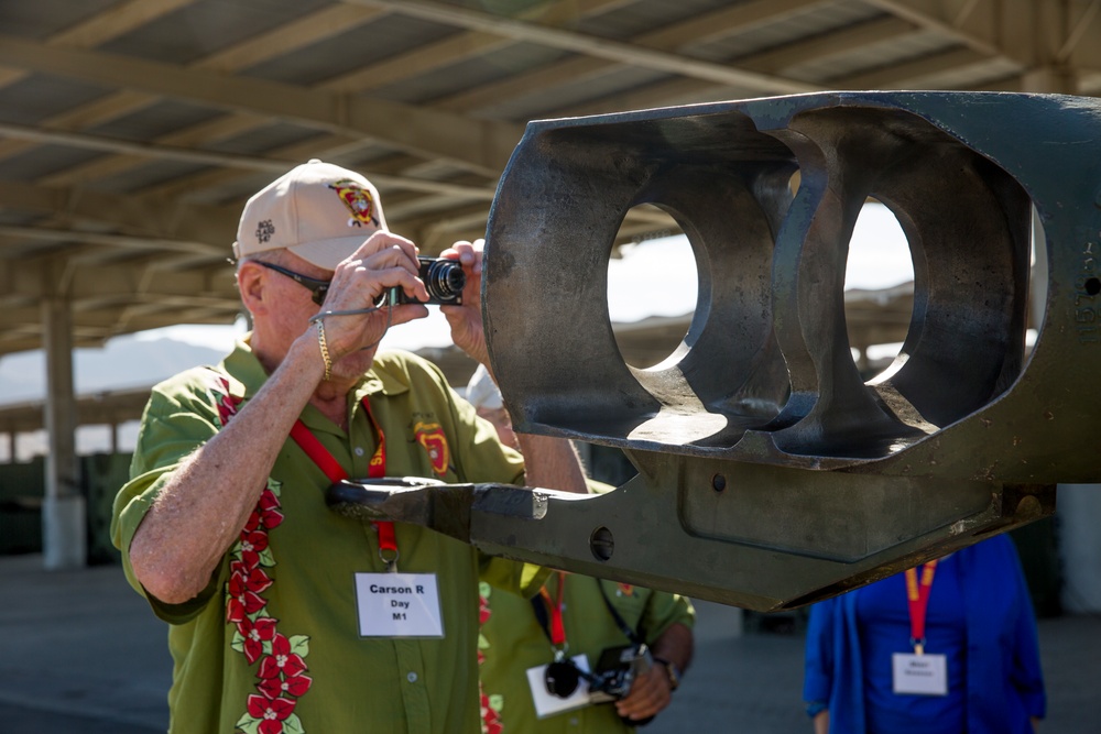 Retired Marine Officers Reunite Aboard Camp Pendleton