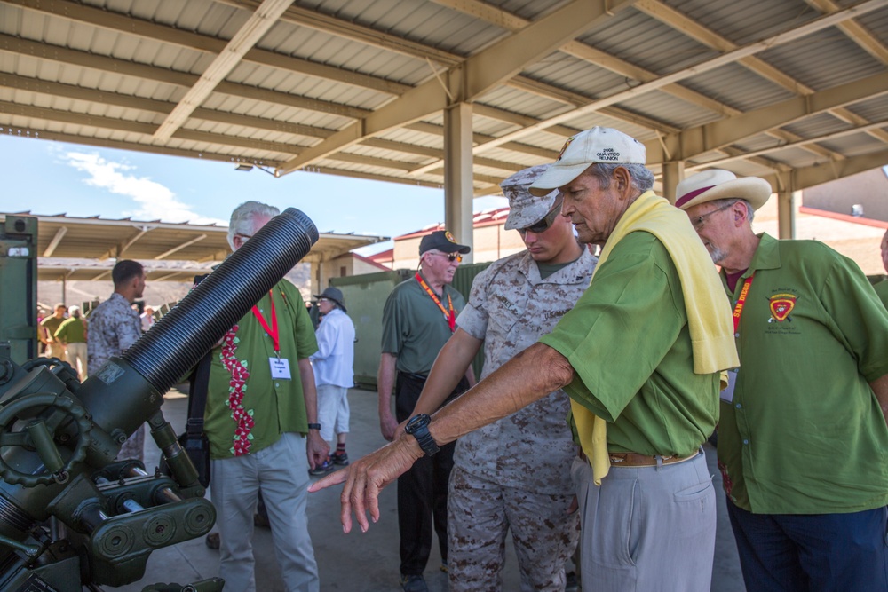 Retired Marine Officers Reunite Aboard Camp Pendleton