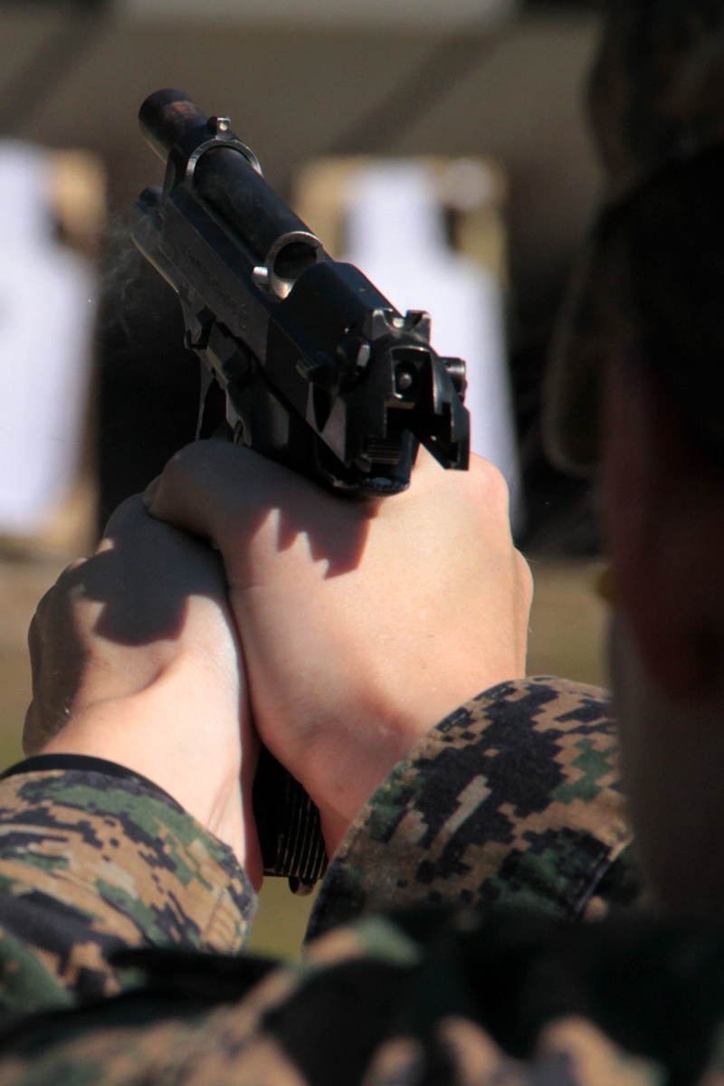 Cherry Point shooters test Combat Pistol Program