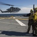 AH-1Z Super Cobra landing on USS Kearsarge during Bold Alligator 2014