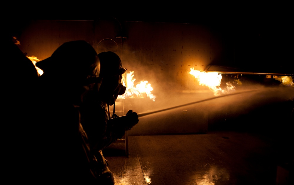 MCBH Crash Fire Rescue Training Exercise