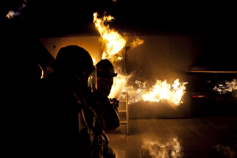 MCBH Crash Fire Rescue Training Exercise