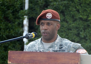 1st Support Battalion change of command ceremony