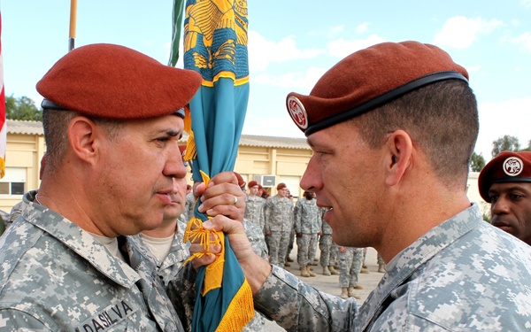 1st Support Battalion change of command ceremony